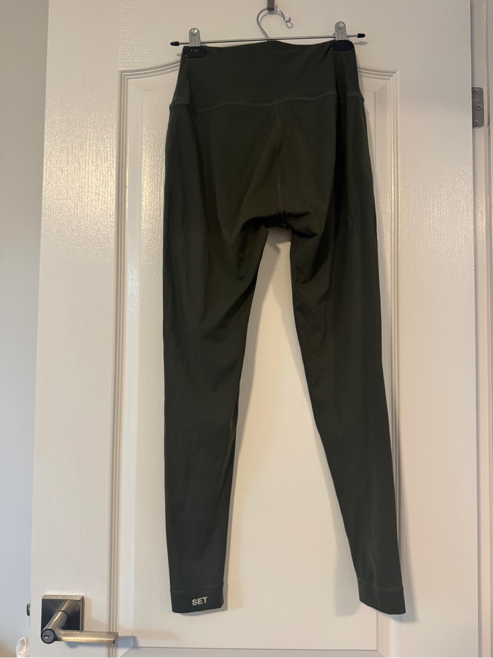 SET Active Olive Green High-Rise Leggings - workout set - Picture 4 of 5